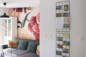 TV connectée, cheminée