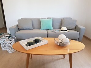 Televisie, een open haard en een dvd-speler
