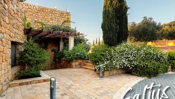 Front of property – evening/night