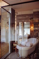 Habitación Premium doble, 1 cama de matrimonio grande | Sábanas de algodón egipcio y ropa de cama de alta calidad