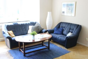 Apartment, 2 Bedrooms (Annex) | Living area - Liljeholmen Herrgård (Rimforsa)