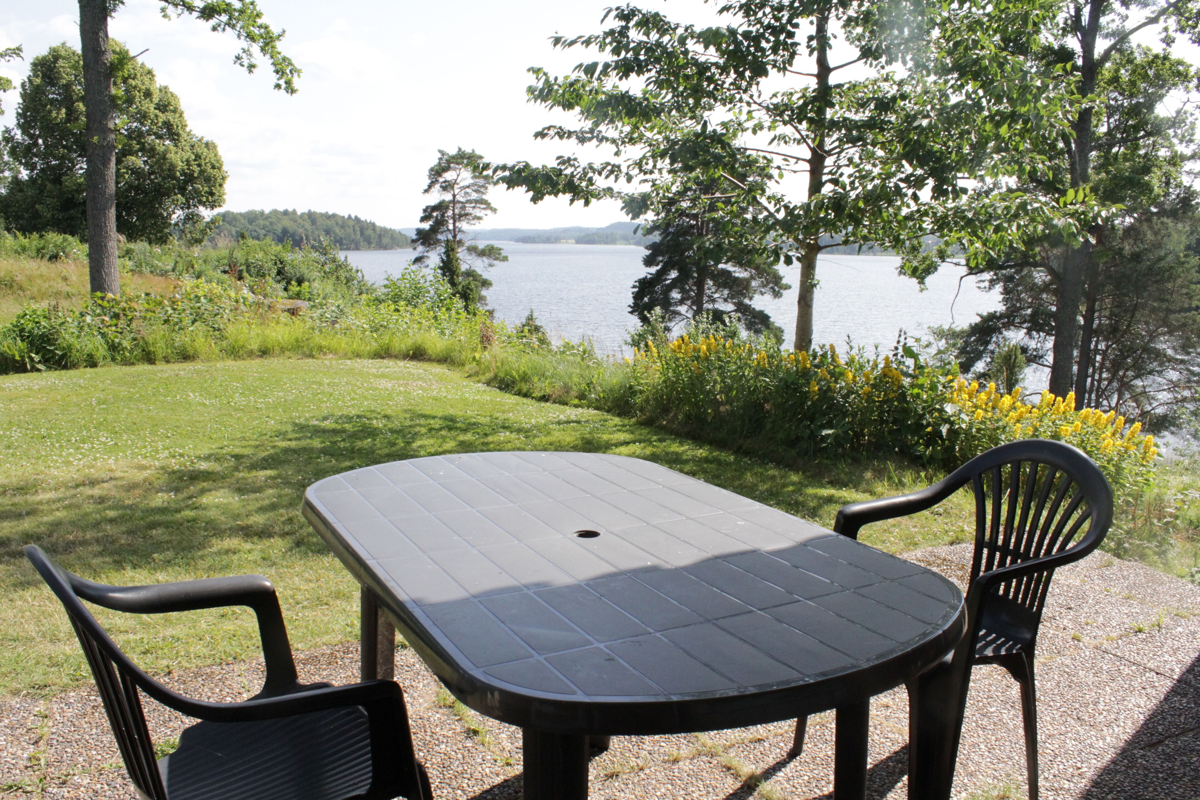 Cottage, quang cảnh hồ | Hiên