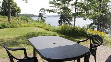 Cottage, uitzicht op meer | Terras