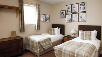 Premium bedding, free WiFi, bed sheets