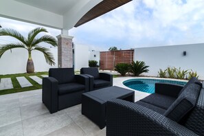 Superior Villa, 2 Bedrooms, Non Smoking, Kitchen | View from room - Orchid Paradise Homes OPV420 (Hua Hin)