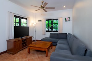 Standard-Villa, 4 Schlafzimmer, Nichtraucher, Küche | Ausblick vom Zimmer