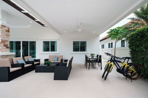 Fassade der Unterkunft