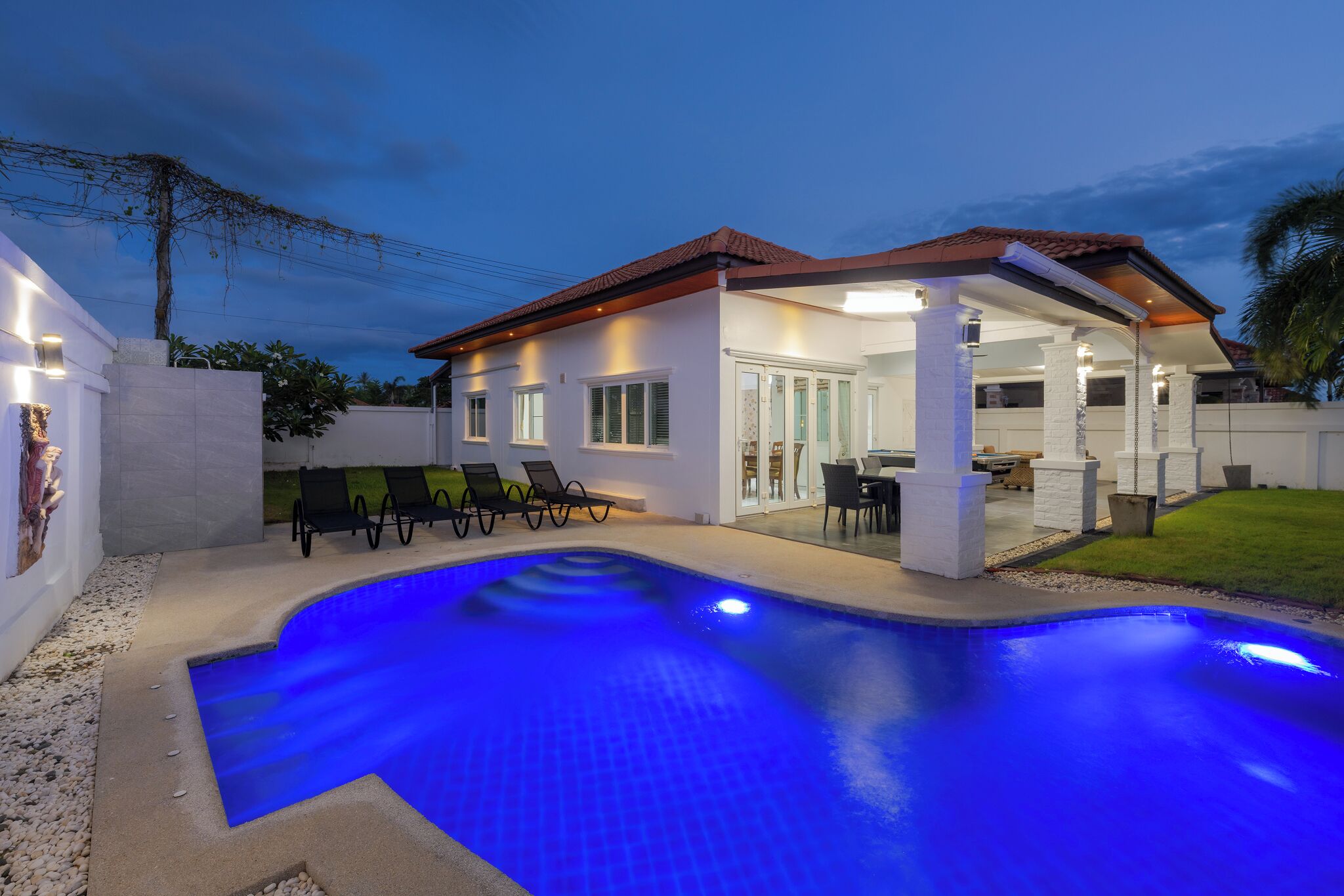 Fachada da propriedade