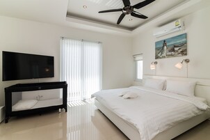 Vila superior, 3 quartos, para não fumantes, cozinha | 3 quartos, cortinas blackout, ferros/tábuas de passar roupa