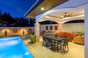 Vila superior, 3 quartos, para não fumantes, cozinha | Vista do quarto