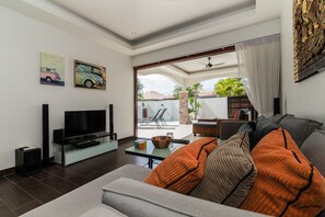 高级别墅, 3 间卧室, 无烟房, 厨房 | 客房景观