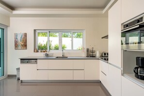 Superior Villa, 5 Bedrooms, Non Smoking, Kitchen | Private kitchen | Full-sized fridge, microwave, oven, stovetop - Orchid Paradise Homes OPV218 (Hua Hin)