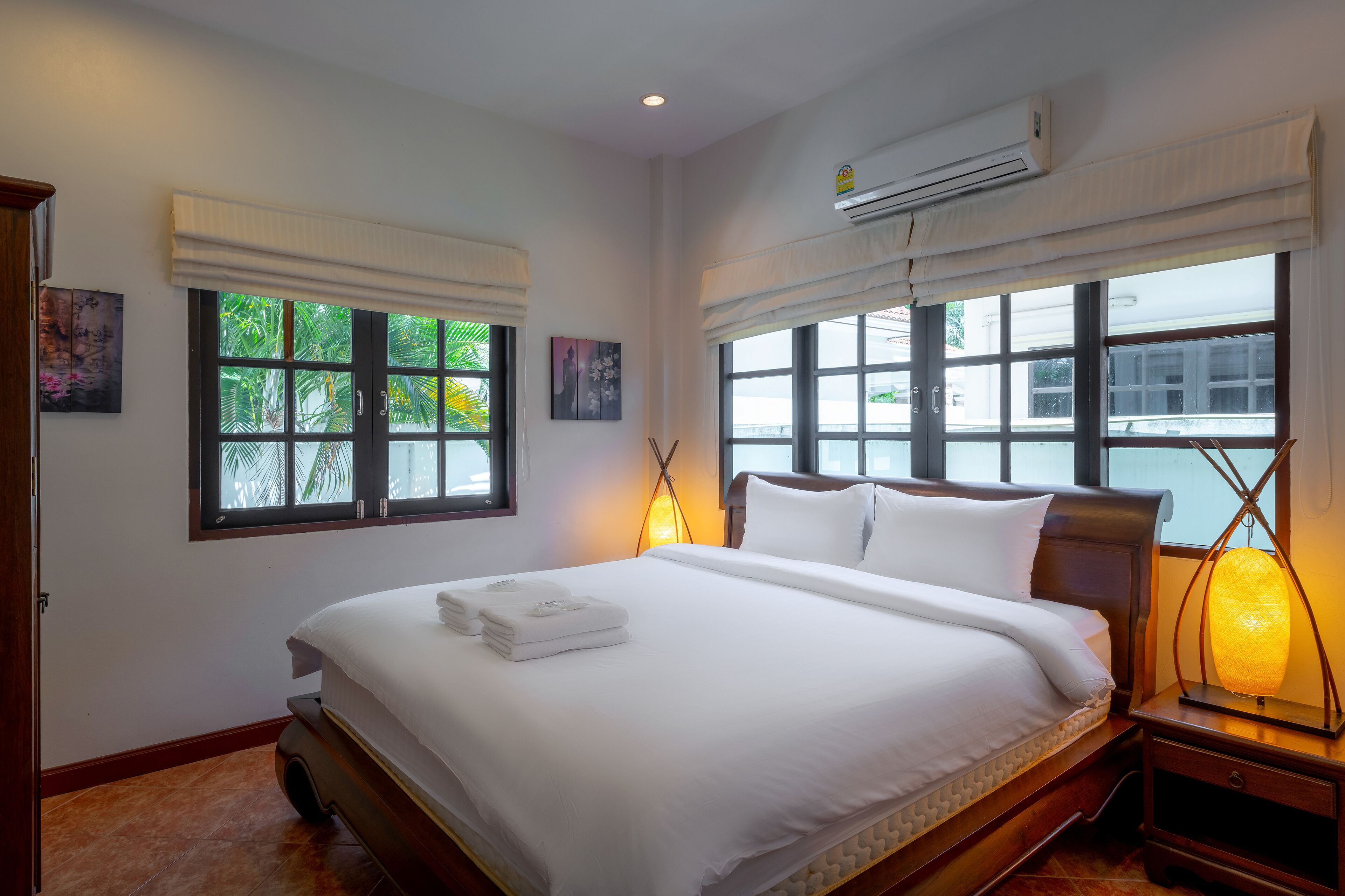 Villa Standard, 3 camere da letto, non fumatori, cucina | 3 camere, tende oscuranti, ferro/asse da stiro