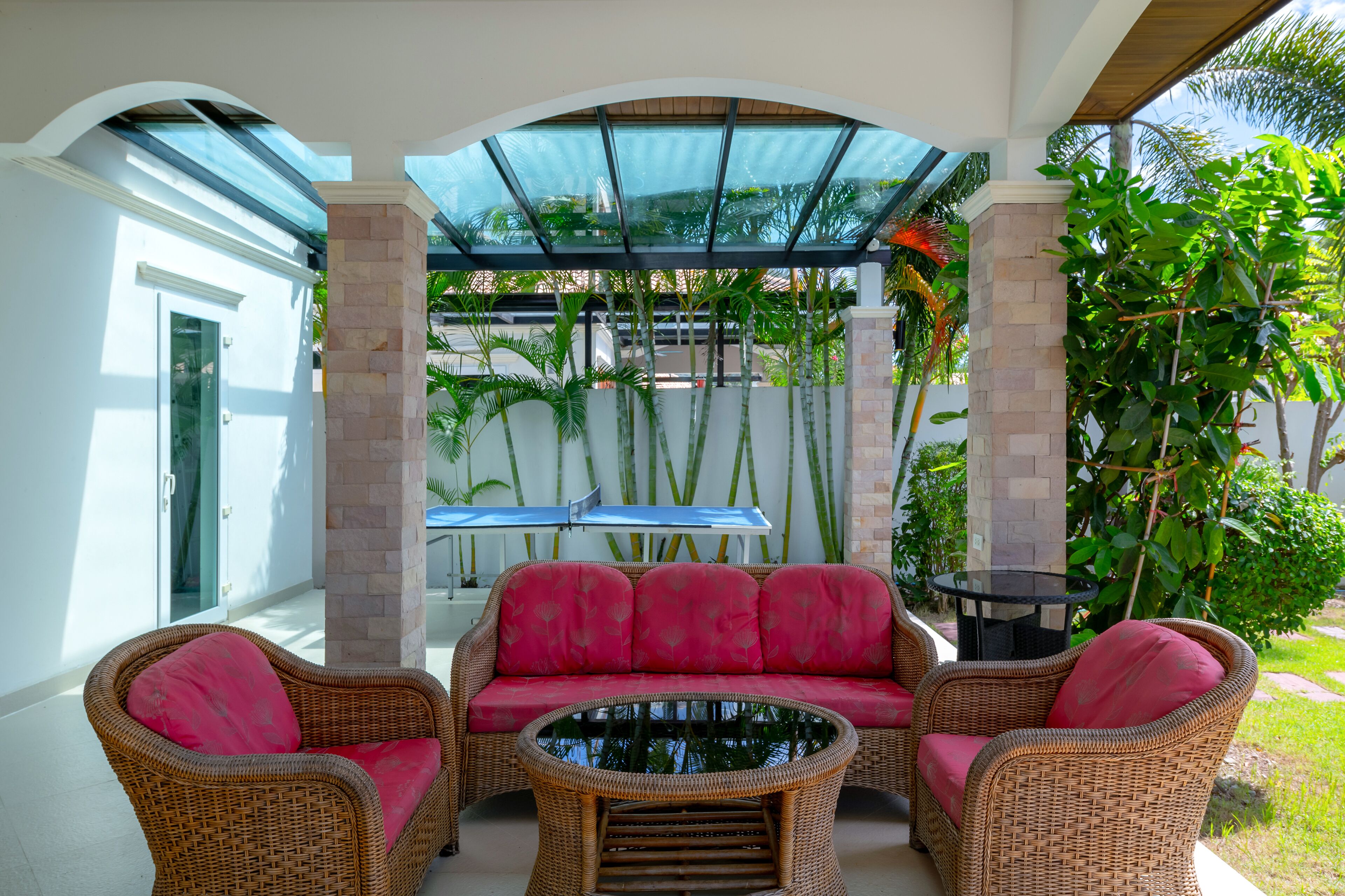 Superior Villa, 4 Bedrooms, Non Smoking, Kitchen | View from room