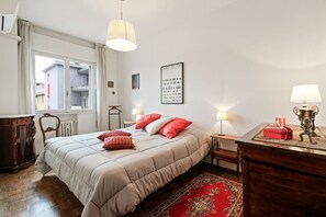 1 室のベッドルーム、アイロン / アイロン台、WiFi、ベッドシーツ