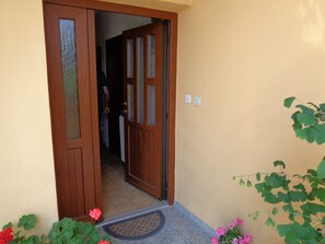 Interior entrance