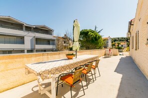 Apartment, 2 Bedrooms | Terrace/patio - Apartments Guido close from the beach (Medulin)