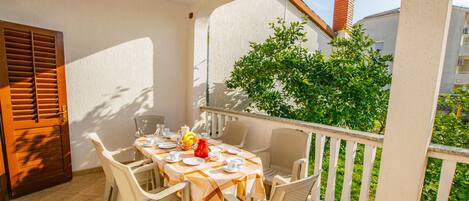 Apartment, 4 Bedrooms | Balcony