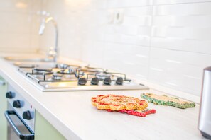 Apartment, 4 Bedrooms | Private kitchen | Full-sized fridge, oven, stovetop, coffee/tea maker - Apartments Grakalic great location (Medulin)