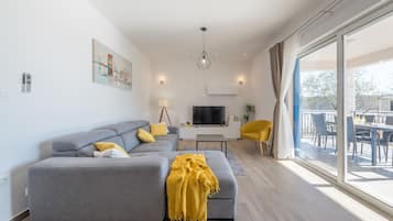 Villa, 3 Bedrooms | Living area | Flat-screen TV, table tennis