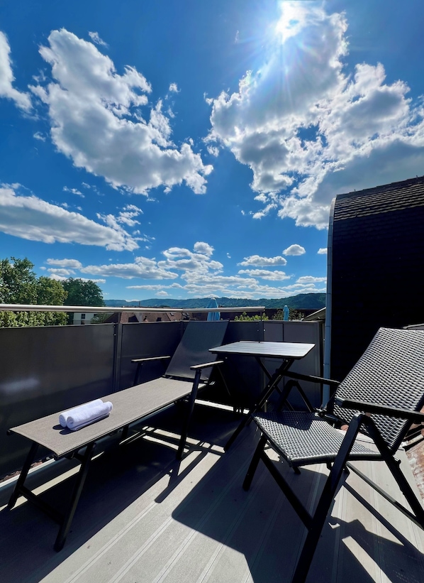 Deluxe-Apartment | Terrasse/Patio