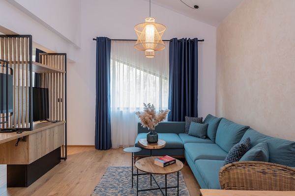 Luxe studio, balkon | Kamervoorziening