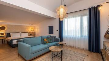 Superior-Doppelzimmer | Minibar, Zimmersafe, laptopgeeigneter Arbeitsplatz