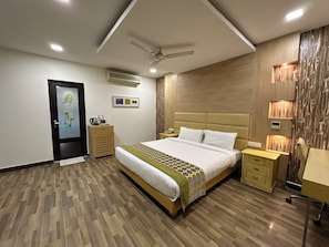 Executive Double or Twin Room | In-room safe, individually furnished, desk, laptop workspace - Heritage Residency (Madurai)