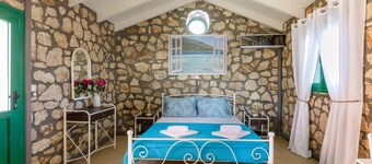 Sofias cottage,. It is a brand-new stone building 