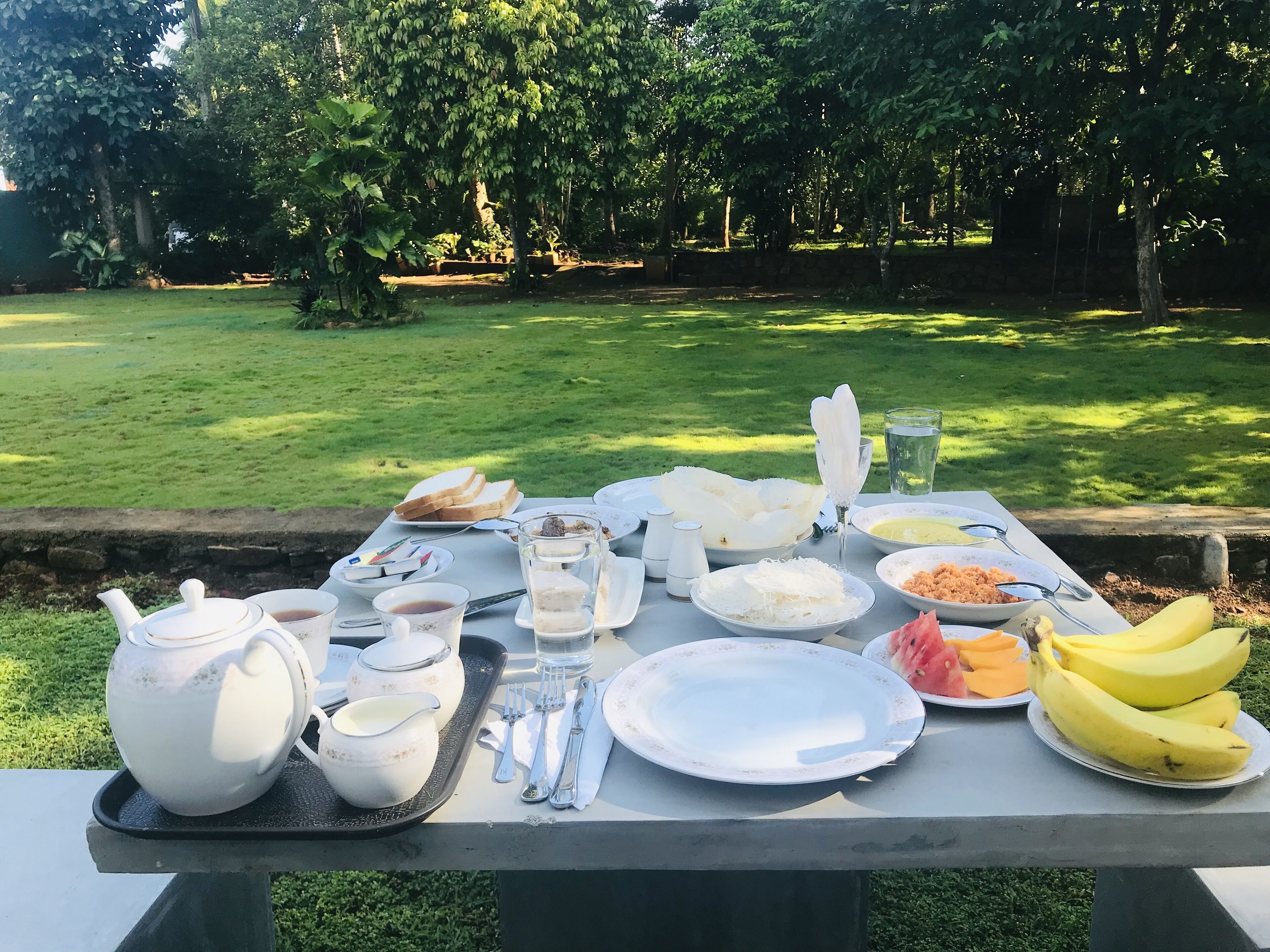 Outdoor dining
