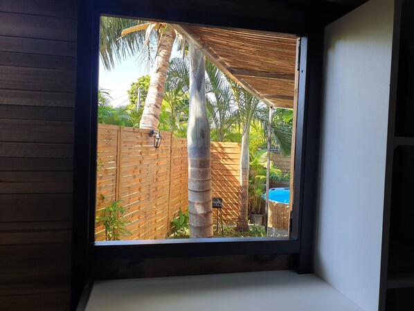 Interior - The eco-friendly tropical cabin (La Rivière Saint-Louis)