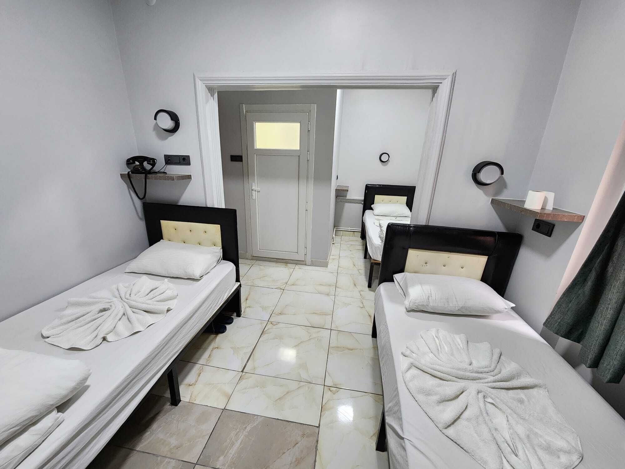 Free WiFi, bed sheets