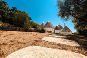 Overnattingsstedets uteområder