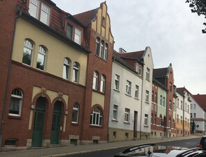 Fassade der Unterkunft