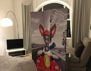 Apartment, 1 Schlafzimmer | Wohnzimmer | Fernseher