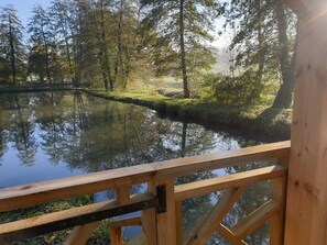Balcony view - Les Etangs du Moulin (Cessières-Suzy)