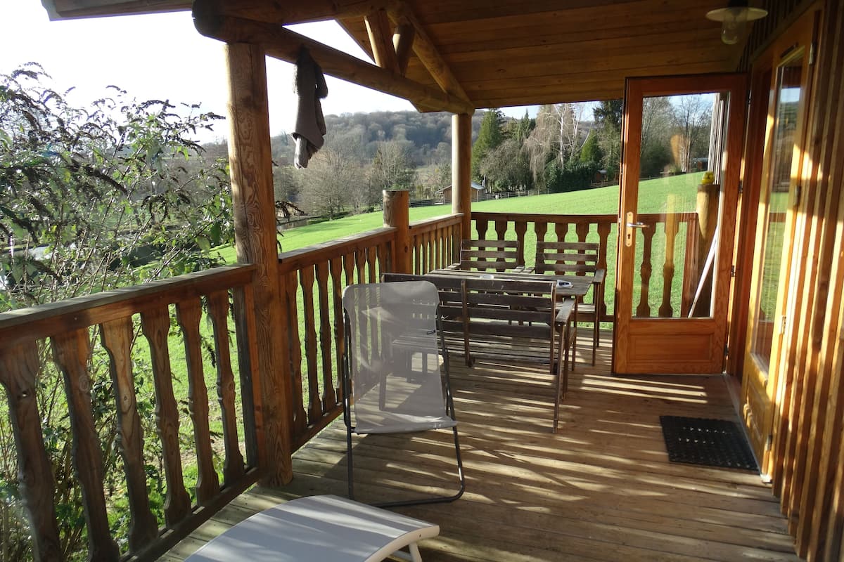 Chalet familiar (du Trappeur) | Vista al valle