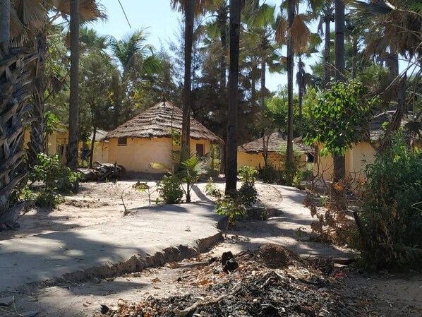 Overnatningsstedets område