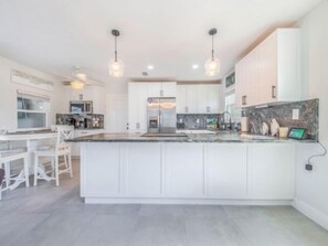 Microwave, dishwasher, toaster, blender