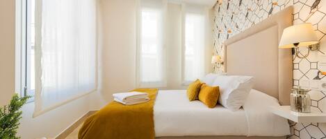 Appartement | 2 chambres, fer et planche à repasser, Wi-Fi gratuit, draps fournis