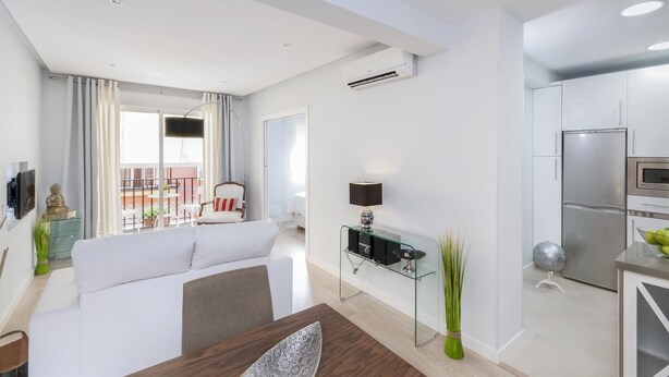 Apartment, 1 Bedroom | Living room - Cozy & Confortable Apartment in Perfect Location. Santa Marta (Seville)