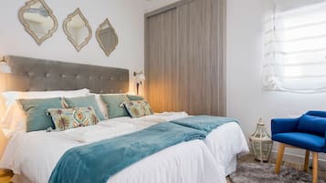 2 bedrooms, soundproofing, iron/ironing board, free WiFi