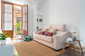 Apartment (1 Bedroom) | Living area