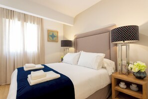 Apartment | 2 bilik tidur, seterika/papan seterika, Wi-fi percuma, cadar katil 