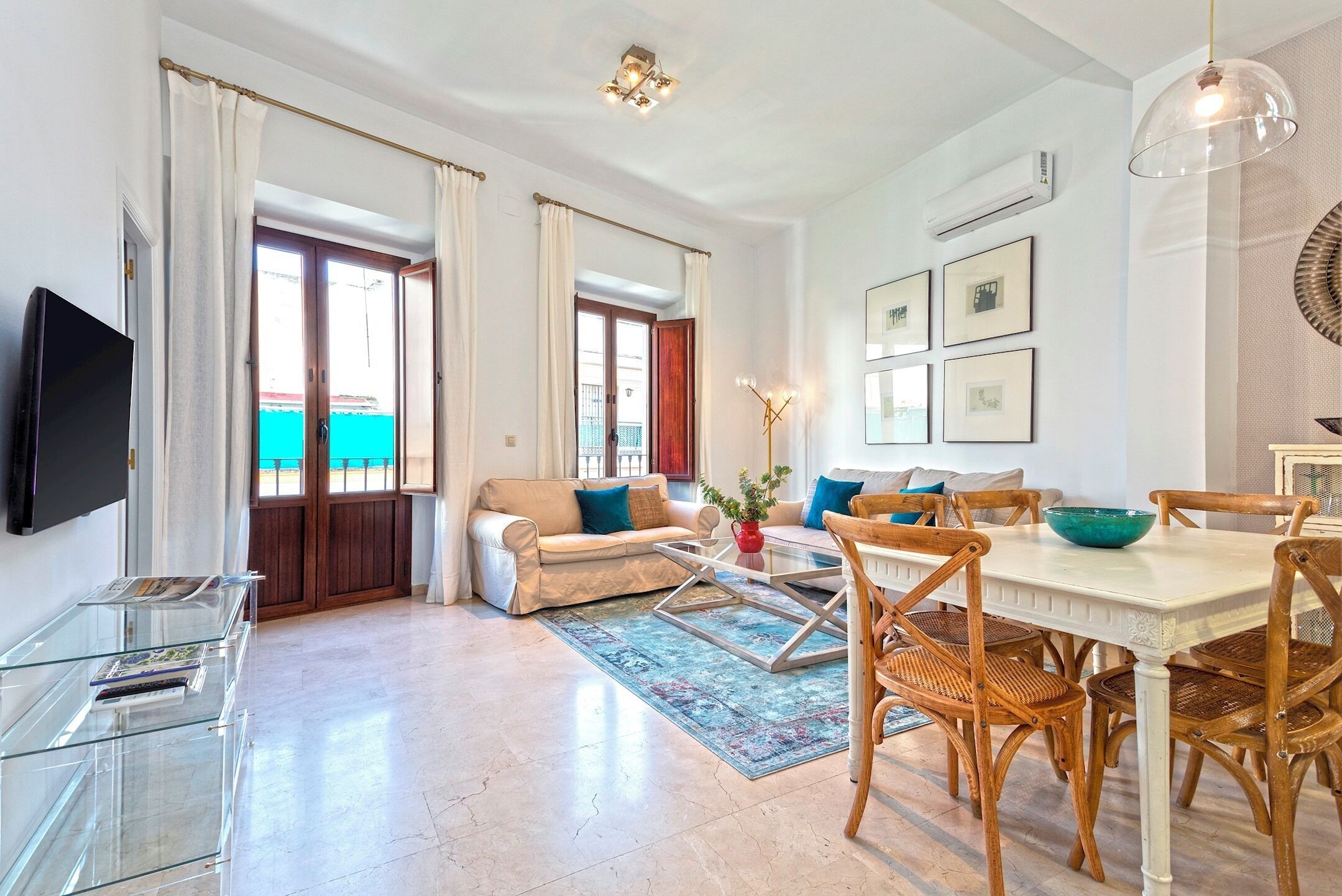 Apartment (2 Bedrooms) | Living area | Flat-screen TV