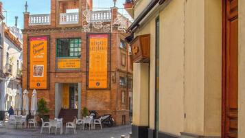 Voorkant van accommodatie