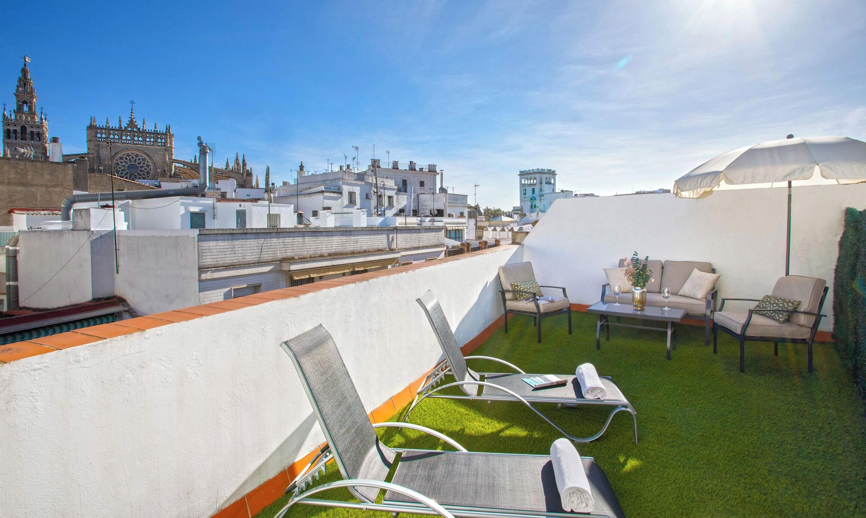 Apartment (2 Bedrooms) | Terrasse/Patio