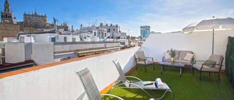 Appartement (2 Bedrooms) | Terrasse/patio