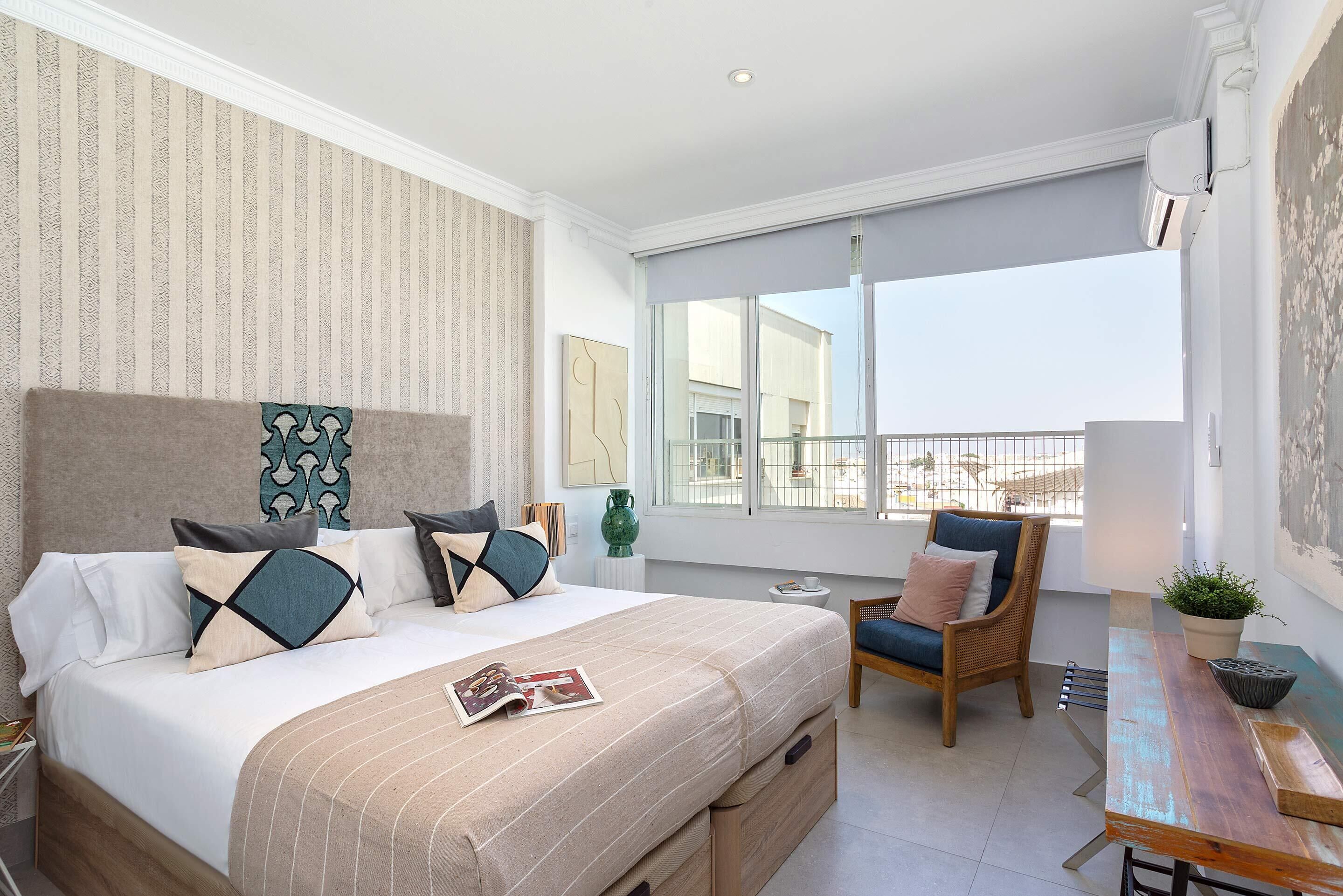 Apartment (1 Bedroom) | 1 Schlafzimmer, Bügeleisen/Bügelbrett, kostenloses WLAN, Bettwäsche