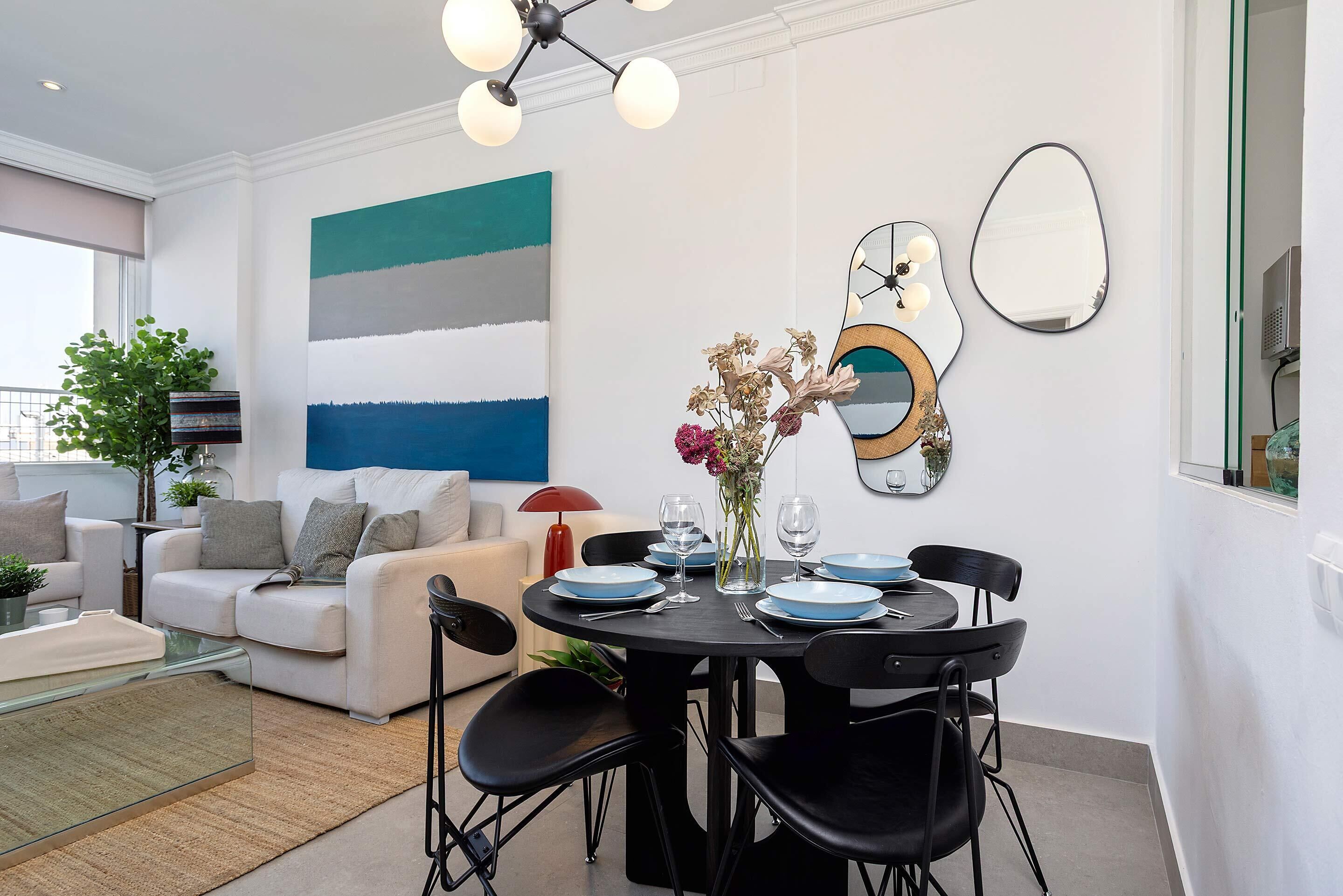 Apartment (1 Bedroom) | Living room